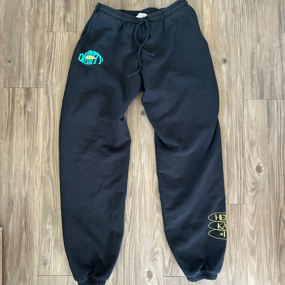 Her Kai & I - BOUNDLESS IN DIVINITY JOGGERS - BLACK BEAUTY ($110 new)